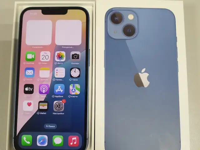 Apple iPhone 13, 128 gb, Blue, Бохтар (Курғон-Теппа)