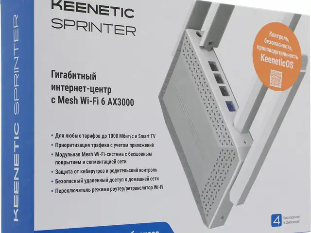Wi-Fi роутер Keenetic Sprinter KN-3711, Душанбе