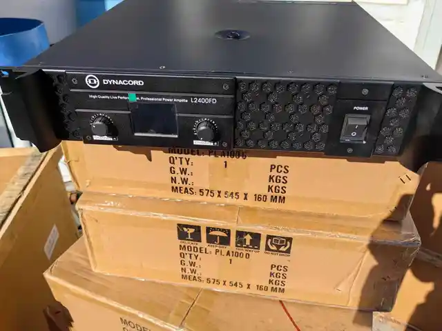 Усилитель Dynacord L2400, Кӯлоб