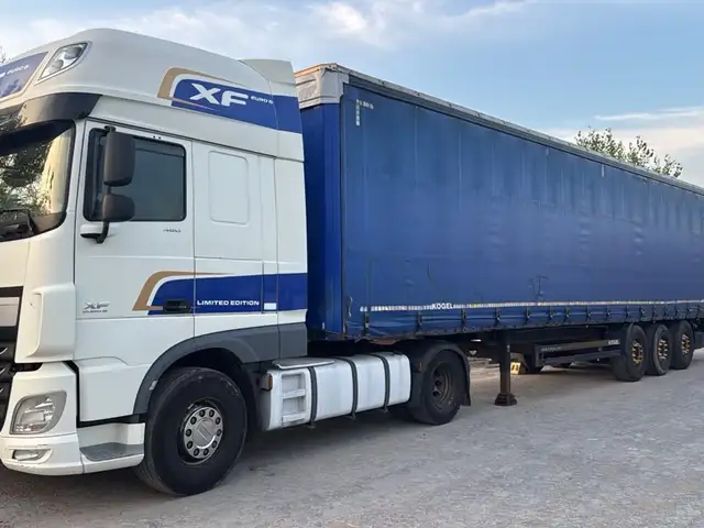 Бортовой грузовик DAF XF, 2016, Душанбе