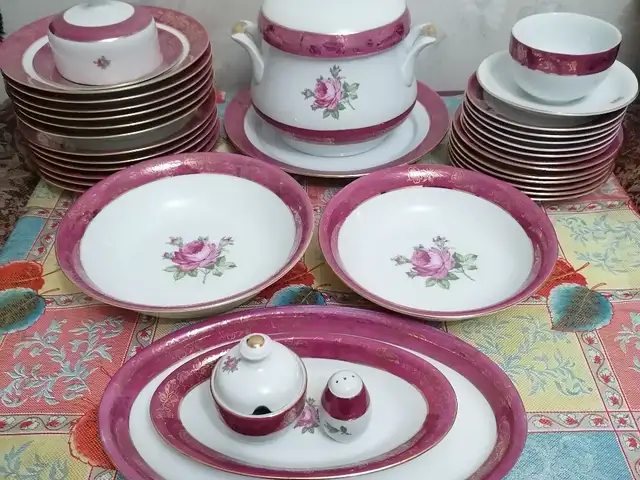 Винтажный столовый сервиз ГДР, Душанбе