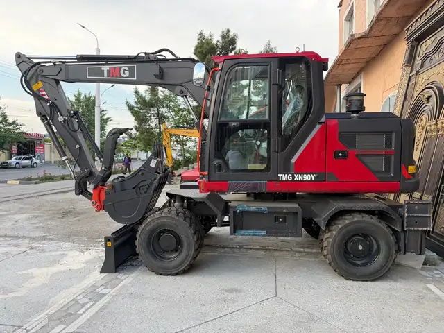 Экскаватор TMG 90Y, Душанбе