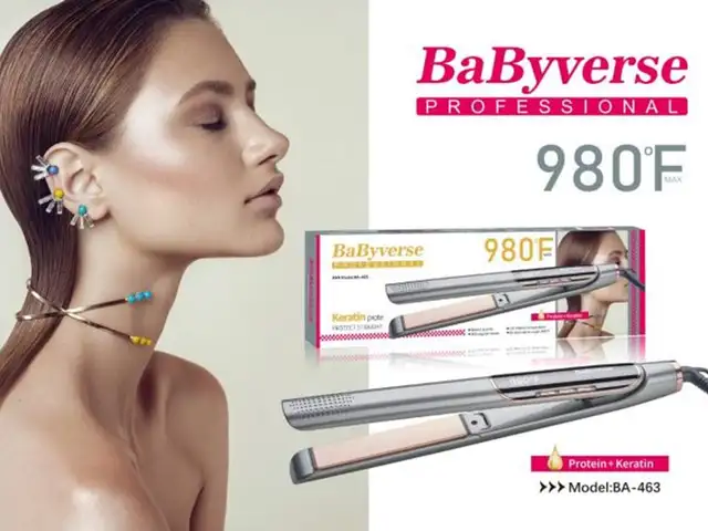 Утюжок для укладки волос профессиональный Утюжок для волос от фирмы Babyverse, Душанбе