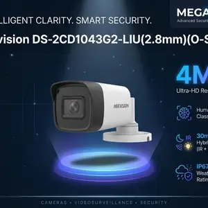 Камера наружная IP Hikivision DS-2CD1043G2-LIU 2.8mm O-STD, Худжанд