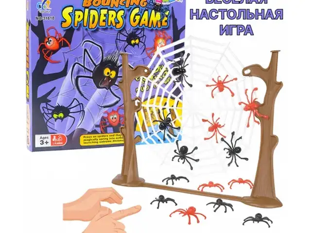 Настольная игра Прыгающие Паучки, Душанбе