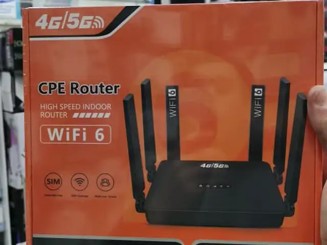 Wi-Fi роутер с 4G CPE-модулем и поддержкой SIM-карт, чёрный, Душанбе