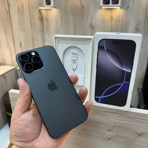 Apple iPhone 16 Pro Max, 512 gb, Black Titanium, Душанбе