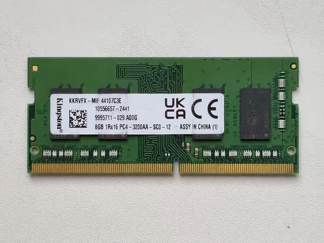 Оперативная память 8Gb DDR4 3200MHz от Kingston, Душанбе