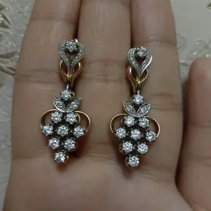 Серьги золотые 585 пробы, Душанбе