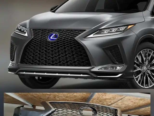 Бампер в сборе с решеткой радиатора для Lexus RX 2021, Душанбе