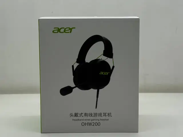 Наушники Acer OHW200/Звук Виртуальный объемный звук 7 1 для точного позиционирован, Худжанд