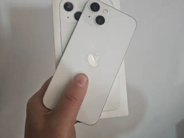 Apple iPhone 13, 128 gb, Starlight, Хуҷанд