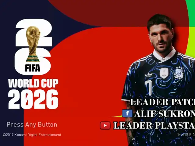 Игра PES eFootball 2018 2026 Leader Patch V2 Чемпионат мира для PS4/5, Худжанд