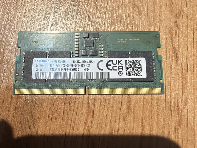Оперативная память ddr5 8gb 5600Mhz, Душанбе