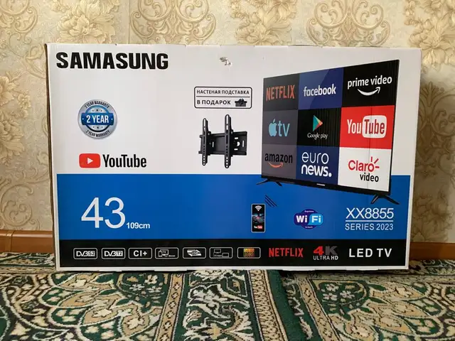 Телевизор Smart TV 43, Душанбе