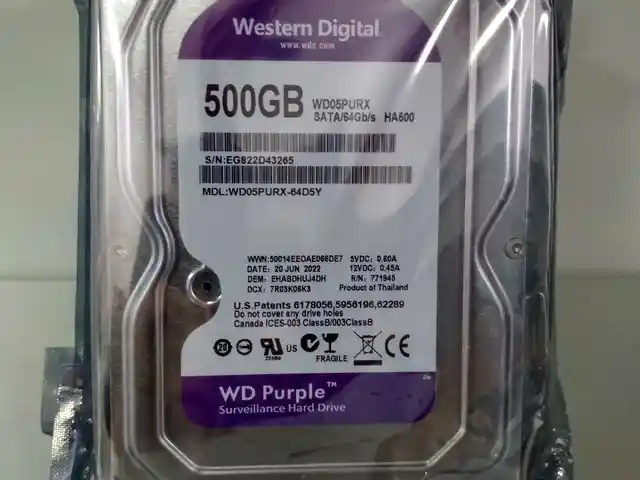 Жёсткий диск WD Purple 500GB, Душанбе
