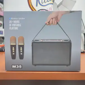 Портативная колонка M35 c 2 микрофонами, Душанбе