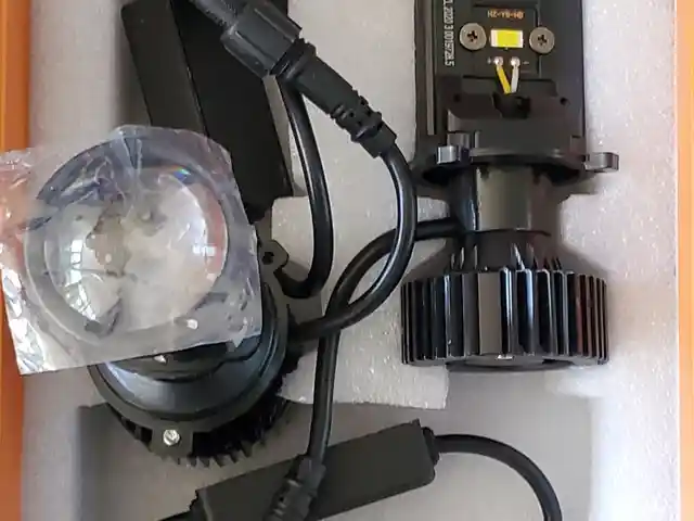 Лампочка Led мини линза H4 80W, Душанбе
