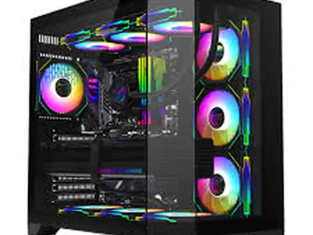 Игровой корпус ATX Fish TANK 360, Душанбе