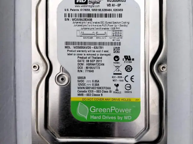 Жёсткий диск WD 500GB, Душанбе