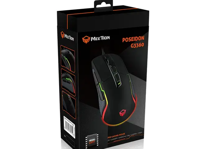 Игровая мышка Meetion Poseidon G3360 Sensor PixArt 3360, Душанбе