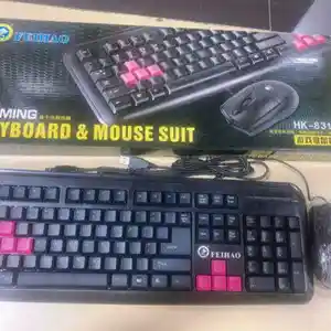 Клавиатура и мышь проводная Hk8310B, Душанбе