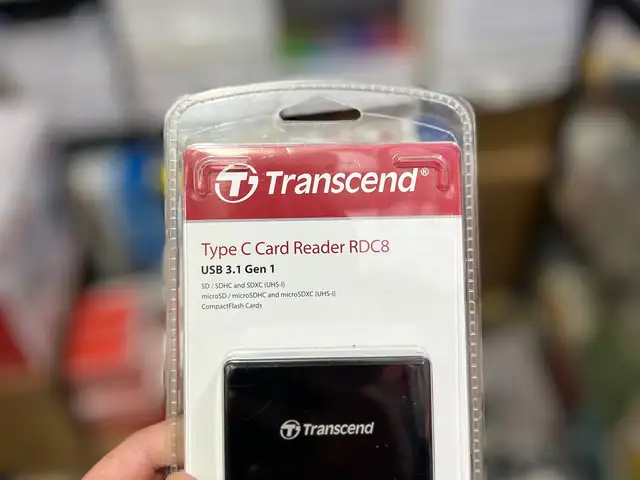 Картридер Transcend USB 3.1 Type-C Card Reader, Худжанд