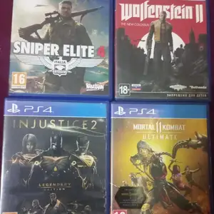Комплект игр на PlayStation, Душанбе