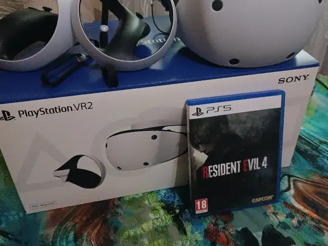 Шлем виртуальной реальности PSVR2+ Resident Evil 4 VR с русской озвучкой, Душанбе