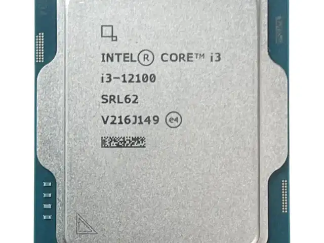 Процессор Intel Core i3-12100 Tray, Душанбе