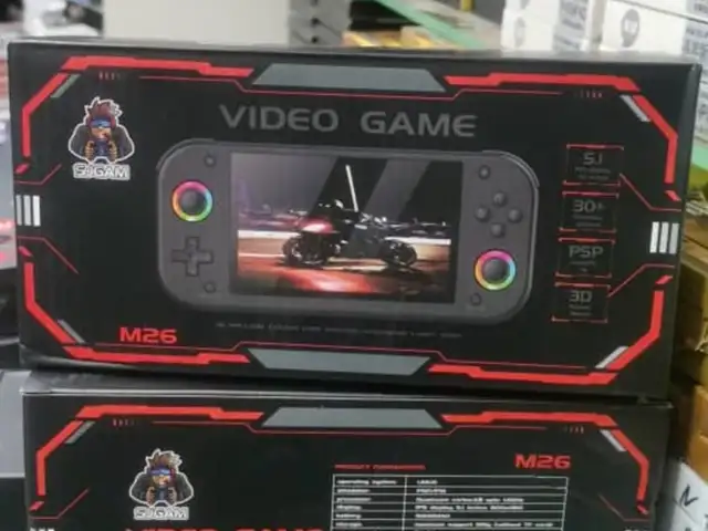 Портативная игровая приставка VIDGES SJGAM M26 для игр PSP, PS1, DreamCast, Душанбе