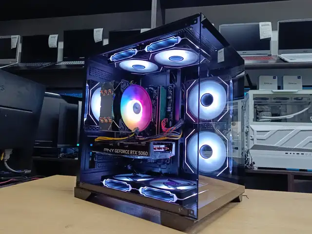 Персональный компьютер Core i5-12400F / RTX 5060 8GB / 16GB / 512GB SSD, Душанбе