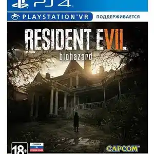 Игра Residet Evil biohazard для Sony PS4, Душанбе