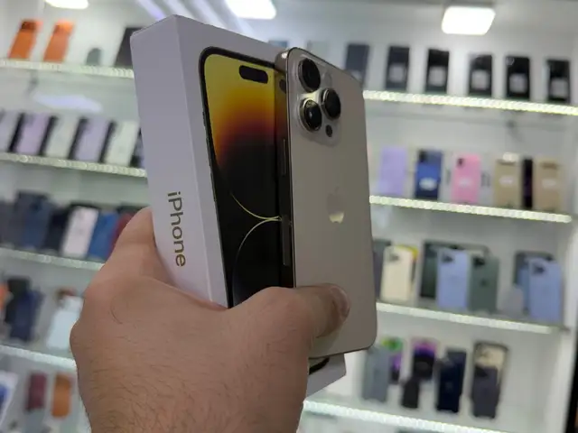 Apple iPhone 14 Pro, 128 gb, Gold, Душанбе - 2