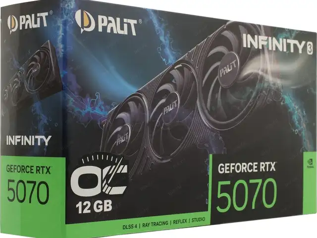 Видеокарта Geforce RTX 5070 12gb Palit, Душанбе