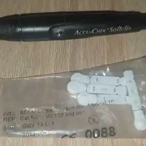 Ручка для прокалывания пальцев Accu-Chek +4 ланцетов, Бохтар (Курғон-Теппа)