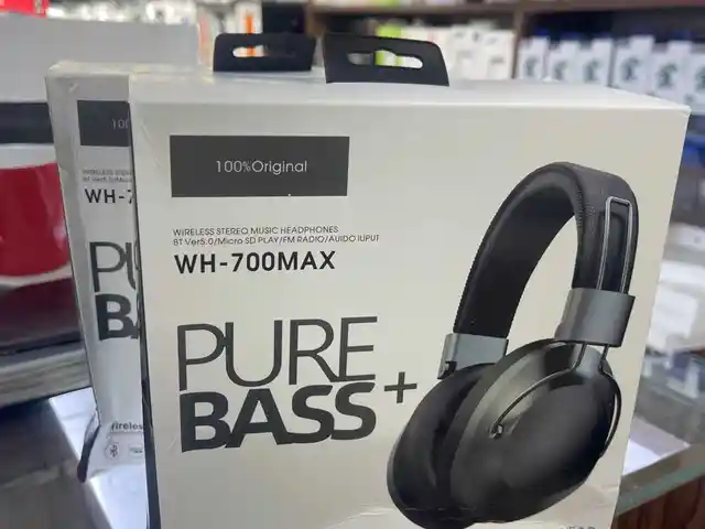 Беспроводные наушники WH-700 Max Black, Душанбе