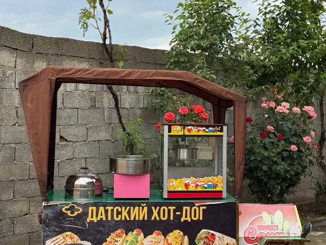 Тележка с тремя аппаратами, Душанбе