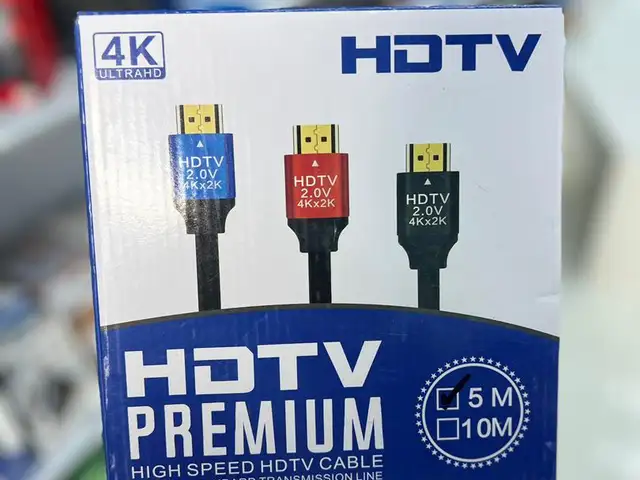 Премиальный HD HDMI кабель 4K 5 метров, Душанбе
