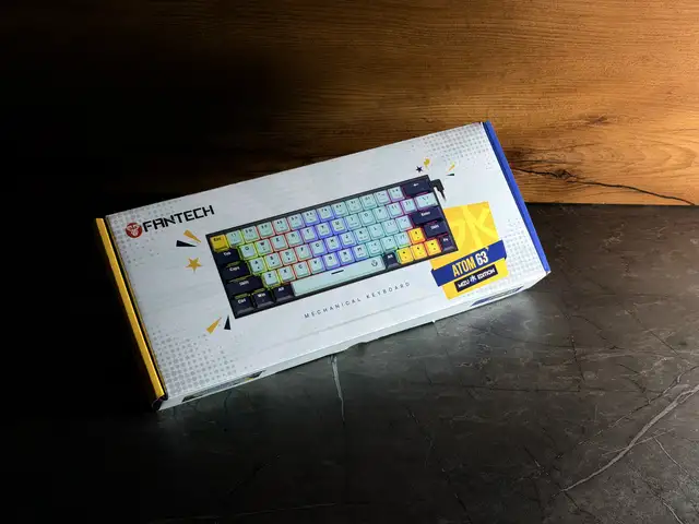 Механическая Клавиатура Fantech Atom 63 модель MK874 V2, Душанбе