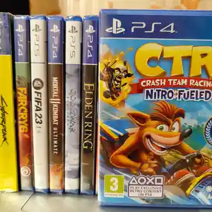 Игра Crash Team Racing Nitro Fueled PS4, Душанбе