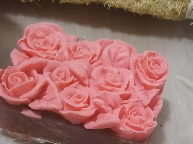 Мыло скраб с мочалкой, Душанбе