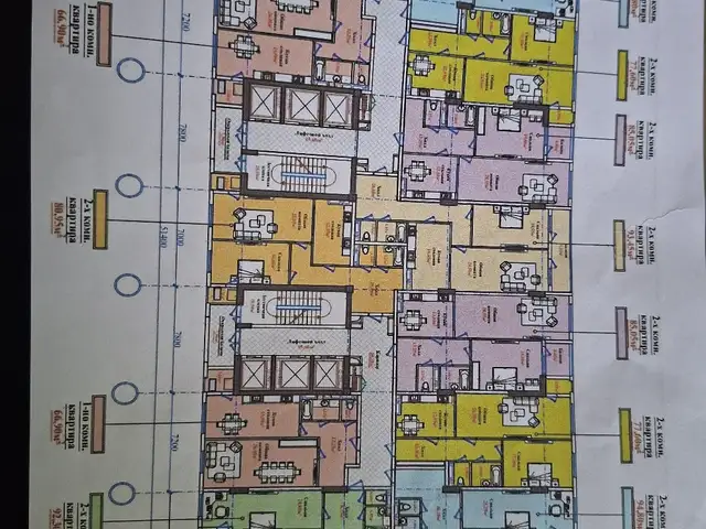 2-комн. квартира, 17 этаж, 95 м², 104 мкр, Душанбе