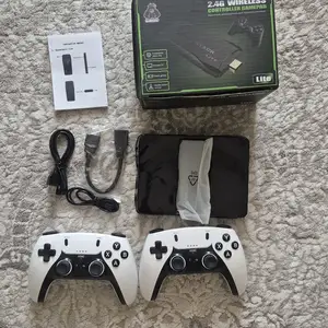 Ретро игровая приставка с двумя беспроводными геймпадами Game box, Душанбе