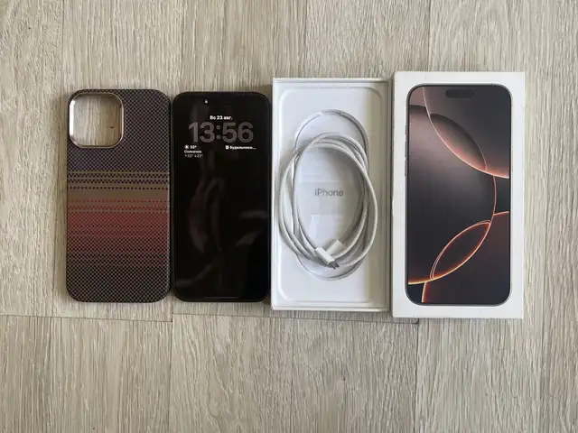 Apple iPhone 16 Pro Max, 256 gb, Desert Titanium, Душанбе