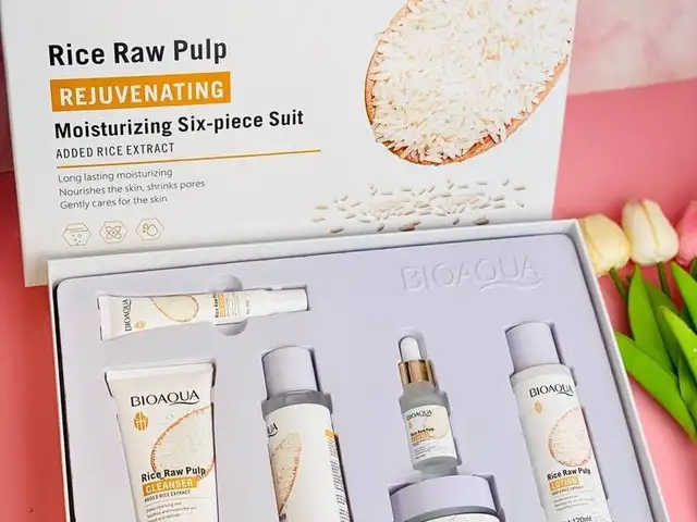 Подарочный набор Bioaqua Rice Raw Pulp, Худжанд