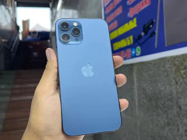 Apple iPhone 12 Pro Max, 128 gb, Pacific Blue, Хуҷанд