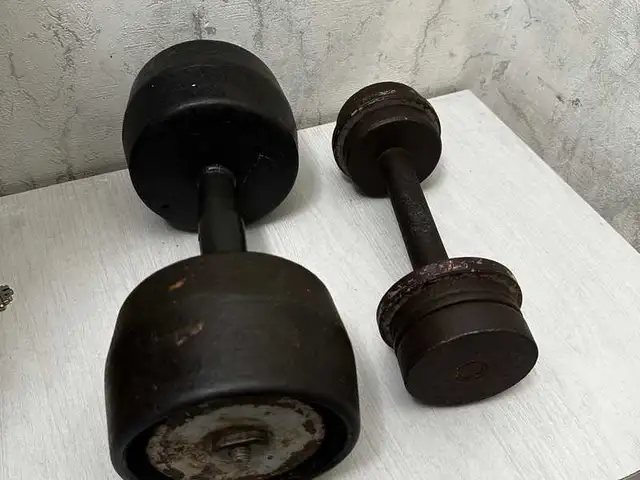 Гантели СССР 5+5кг, Душанбе