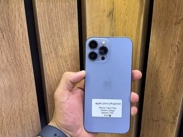 Apple iPhone 13 Pro Max, 256 gb, Sierra Blue, Худжанд