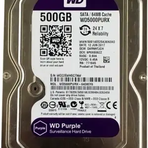 Жёсткий диск HDD 500G WD Purple, Душанбе